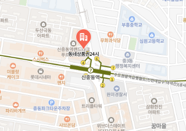 동네상품권24시 찾아오는 길 지도